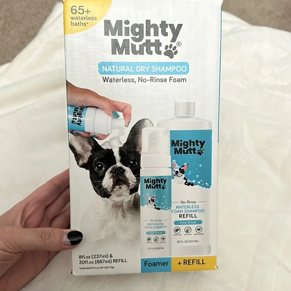 Mighty Mutt Waterless Shampoo for dogs
